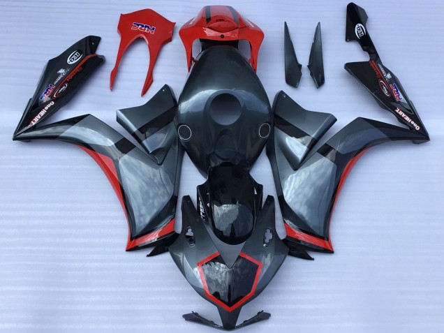 2012-2016 Honda CBR1000RR Motorcycle Fairings - Grey Red Glossy Black Racing Style Canada for Sale