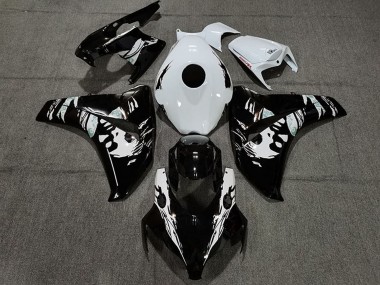 2008-2011 Honda CBR1000RR Motorcycle Fairings - White Glossy Black Le Mis New Canada for Sale