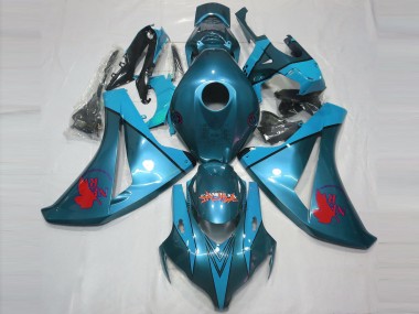 2008-2011 Honda CBR1000RR Motorcycle Fairings - Teal Blue Red Canada for Sale