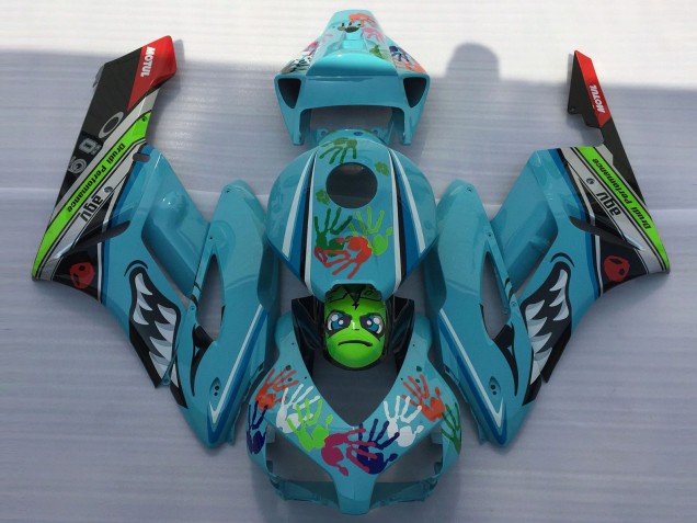 2004-2005 Honda CBR1000RR Motorcycle Fairings - Blue Green Black Red Shark Canada for Sale
