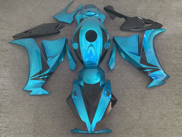 2012-2016 Honda CBR1000RR Motorcycle Fairings - Light Blue Glossy Black Style Canada for Sale
