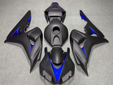 2006-2007 Honda CBR1000RR Motorcycle Fairings - Matte Black Blue Canada for Sale