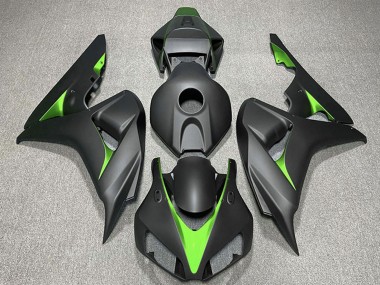 2006-2007 Honda CBR1000RR Motorcycle Fairings - Matte Black Green Canada for Sale