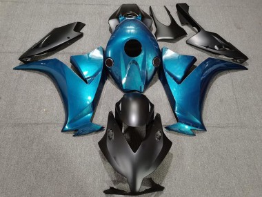 2012-2016 Honda CBR1000RR Motorcycle Fairings - Blue Matte Black Canada for Sale