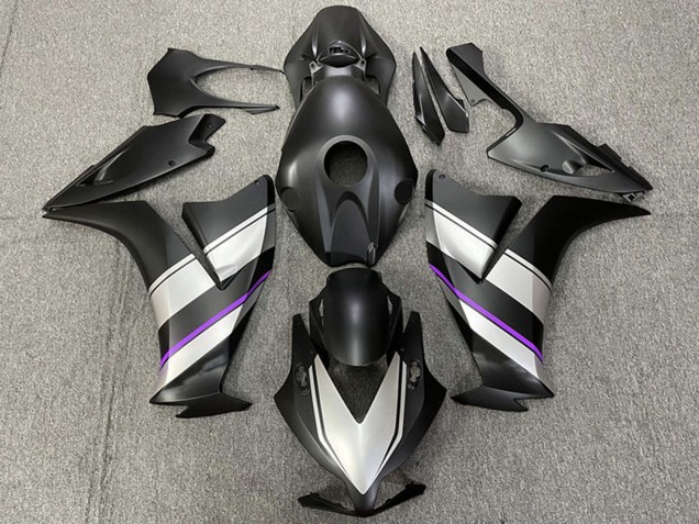 2012-2016 Honda CBR1000RR Motorcycle Fairings - Silver Purple Matte Black Canada for Sale