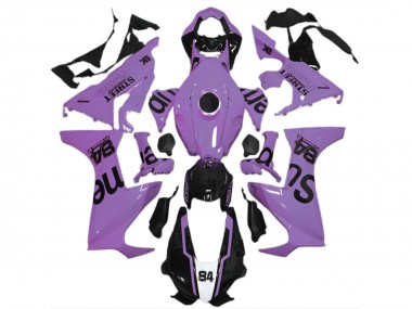 2017-2023 Honda CBR1000RR Motorcycle Fairings - Milky Purple Glossy Black Street Flava Canada for Sale