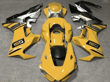 2017-2023 Honda CBR1000RR Motorcycle Fairings - Mustard Yellow White Silver Glossy Black DSI Canada for Sale