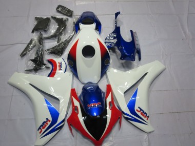 2008-2011 Honda CBR1000RR Motorcycle Fairings - White Red Blue OEM Style HRC Canada for Sale
