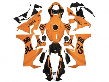 2017-2023 Honda CBR1000RR Motorcycle Fairings - Orange Glossy Black Street Flava Canada for Sale
