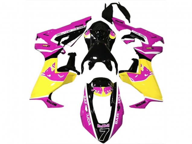 2017-2023 Honda CBR1000RR Motorcycle Fairings - Pink Yellow Glossy Black Red Bull Canada for Sale