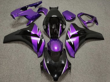2008-2011 Honda CBR1000RR Motorcycle Fairings - Purple Glossy Black Canada for Sale