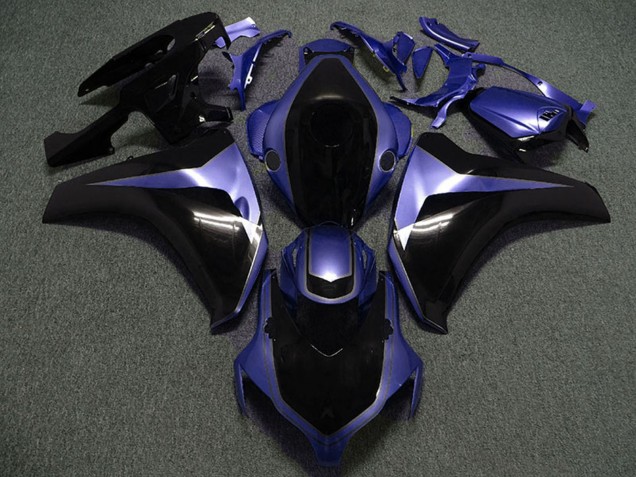 2008-2011 Honda CBR1000RR Motorcycle Fairings - Purple Glossy Black Custom Canada for Sale