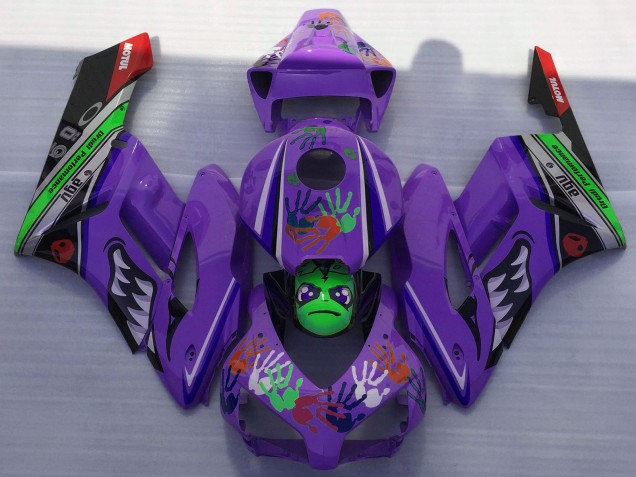 2004-2005 Honda CBR1000RR Motorcycle Fairings - Purple Green Black Red Shark Canada for Sale