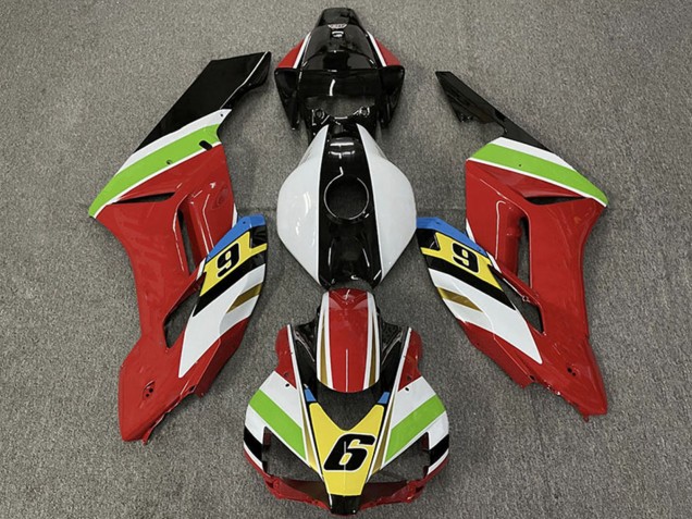 2004-2005 Honda CBR1000RR Motorcycle Fairings - White Red Green Yellow Glossy Black 6 Canada for Sale