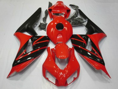 2006-2007 Honda CBR1000RR Motorcycle Fairings - Red Glossy Black Matte Black Canada for Sale