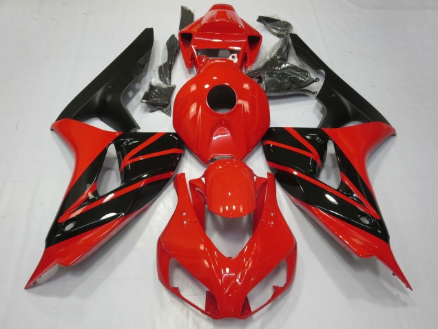 2006-2007 Honda CBR1000RR Motorcycle Fairings - Red Glossy Black Matte Black Canada for Sale