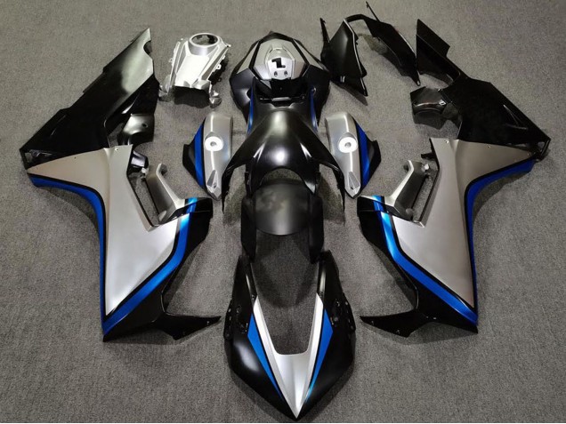 2017-2023 Honda CBR1000RR Motorcycle Fairings - Silver Blue Glossy Black Canada for Sale