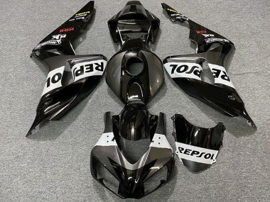 2006-2007 Honda CBR1000RR Motorcycle Fairings - Grey White Glossy Black Repsol Canada for Sale