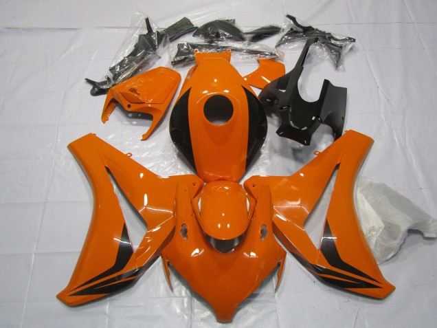 2008-2011 Honda CBR1000RR Motorcycle Fairings - Orange Glossy Black Canada for Sale