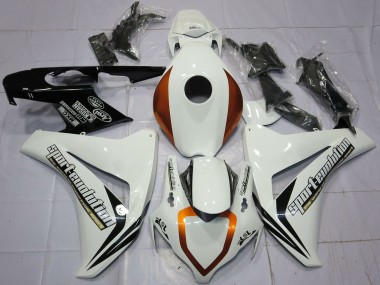 2008-2011 Honda CBR1000RR Motorcycle Fairings - White Red Glossy Black Sport Evolution Canada for Sale