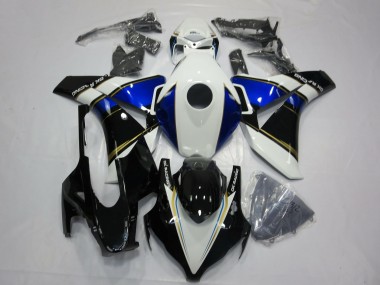 2008-2011 Honda CBR1000RR Motorcycle Fairings - White Blue Gold Glossy Black Canada for Sale