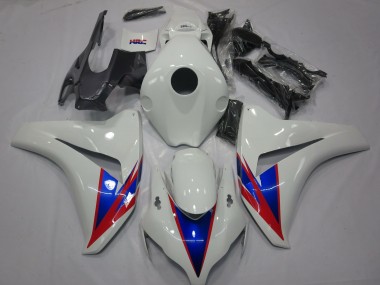 2008-2011 Honda CBR1000RR Motorcycle Fairings - White Blue Red Canada for Sale