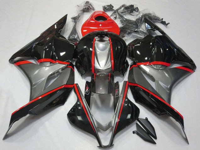 2009-2012 Honda CBR600RR Motorcycle Fairings - Red Grey Glossy Black Canada for Sale