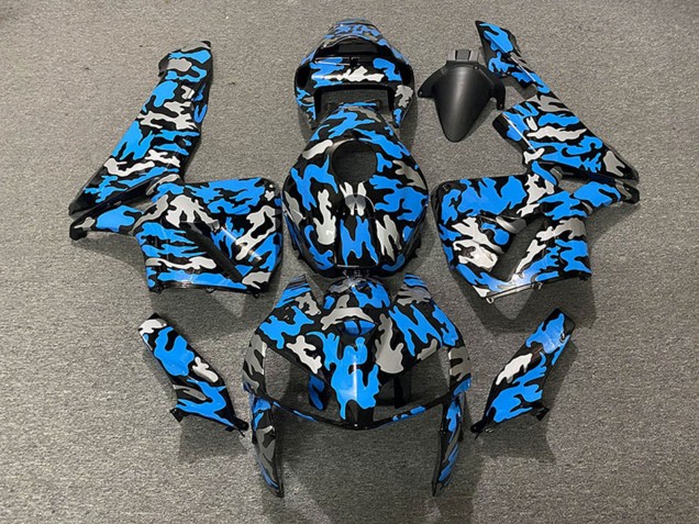2005-2006 Honda CBR600RR Motorcycle Fairings - Camouflage Blue Canada for Sale