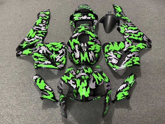 2005-2006 Honda CBR600RR Motorcycle Fairings - Camouflage Green Canada for Sale