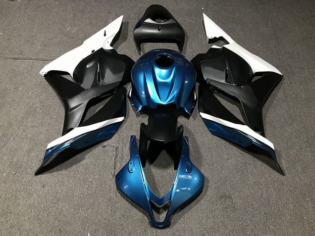 2009-2012 Honda CBR600RR Motorcycle Fairings - White Blue Matte Black Canada for Sale
