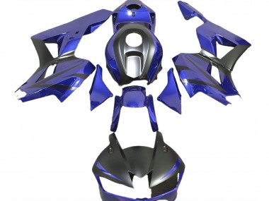 2013-2023 Honda CBR600RR Motorcycle Fairings - Blue Matte Black Canada for Sale