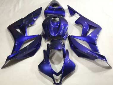 2007-2008 Honda CBR600RR Motorcycle Fairings - Blue Canada for Sale