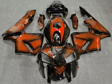 2005-2006 Honda CBR600RR Motorcycle Fairings - Deep Orange Canada for Sale