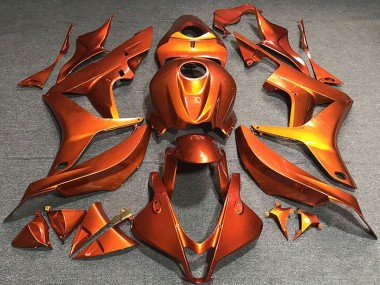 2007-2008 Honda CBR600RR Motorcycle Fairings - Orange Canada for Sale
