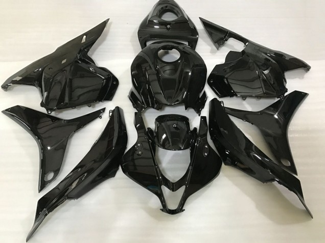 2009-2012 Honda CBR600RR Motorcycle Fairings - Glossy Black Canada for Sale