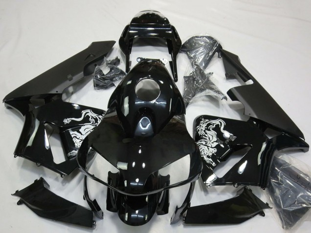 2003-2004 Honda CBR600RR Motorcycle Fairings - Glossy Black Special Design Canada for Sale