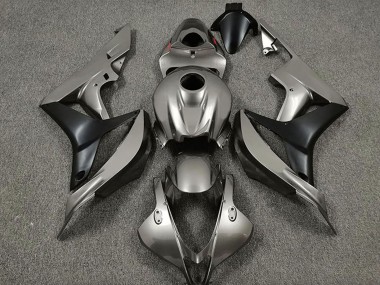 2007-2008 Honda CBR600RR Motorcycle Fairings - Silver Matte Black Canada for Sale