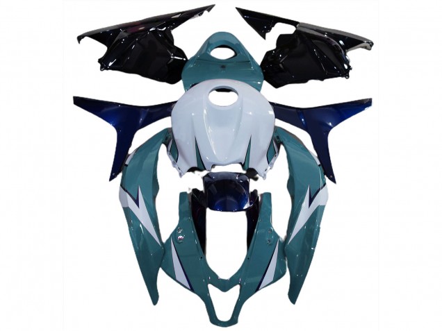 2009-2012 Honda CBR600RR Motorcycle Fairing Kits - White Blue Glossy Black Canada for Sale