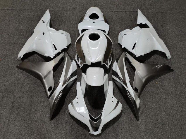 2009-2012 Honda CBR600RR Motorcycle Fairings - White Silver Glossy Black Canada for Sale
