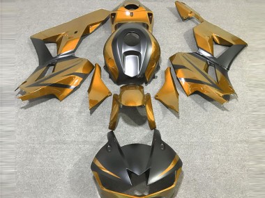 2013-2023 Honda CBR600RR Motorcycle Fairings - Gold Matte Black Canada for Sale