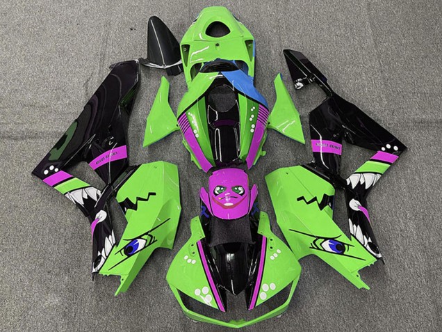 2013-2023 Honda CBR600RR Motorcycle Fairings - Green Blue Purple Glossy Black Shark Canada for Sale