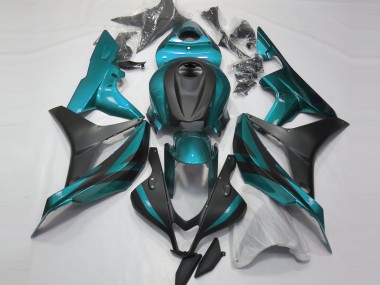 2007-2008 Honda CBR600RR Motorcycle Fairings - Light Blue Matte Black Canada for Sale