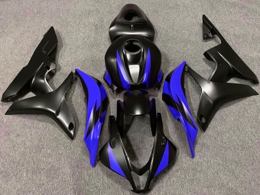 2007-2008 Honda CBR600RR Motorcycle Fairing - Blue Matte Black Canada for Sale
