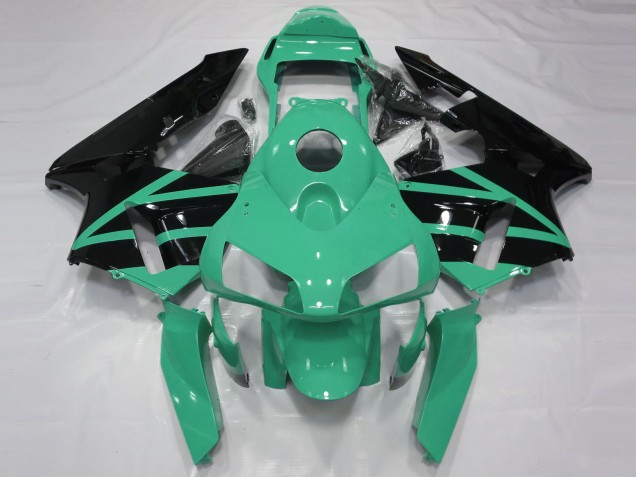 2003-2004 Honda CBR600RR Motorcycle Fairings - Mint Green Glossy Black Canada for Sale