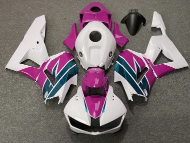 2013-2023 Honda CBR600RR Motorcycle Fairings - White Pink Emerald Canada for Sale