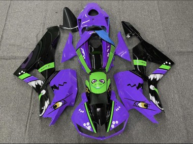 2013-2023 Honda CBR600RR Motorcycle Fairings - Purple Green Blue Glossy Black Shark Canada for Sale