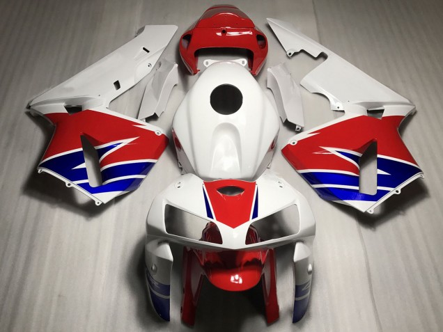 2005-2006 Honda CBR600RR Motorcycle Fairings - White Red Blue Canada for Sale