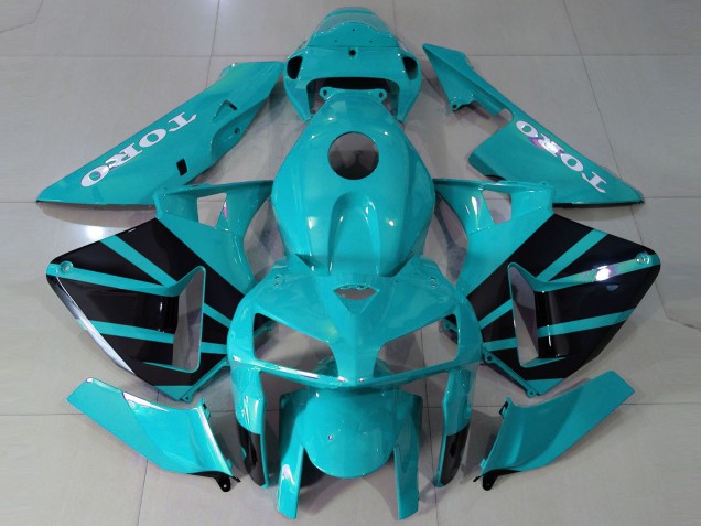 2005-2006 Honda CBR600RR Motorcycle Fairings - Teal OEM Style Canada for Sale