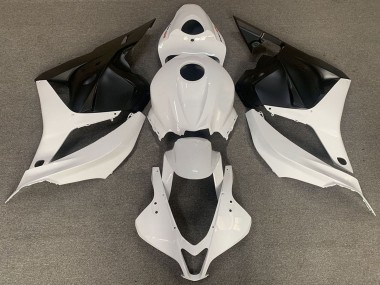 2009-2012 Honda CBR600RR Motorcycle Fairings - White Matte Black Canada for Sale