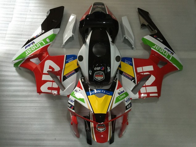2005-2006 Honda CBR600RR Motorcycle Fairings - White Red Givi Canada for Sale